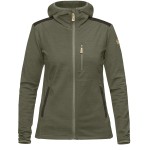 Fjallraven Keb Fleece Hoodie W, kolor: 625-662 - Laurel Green-Deep Forest