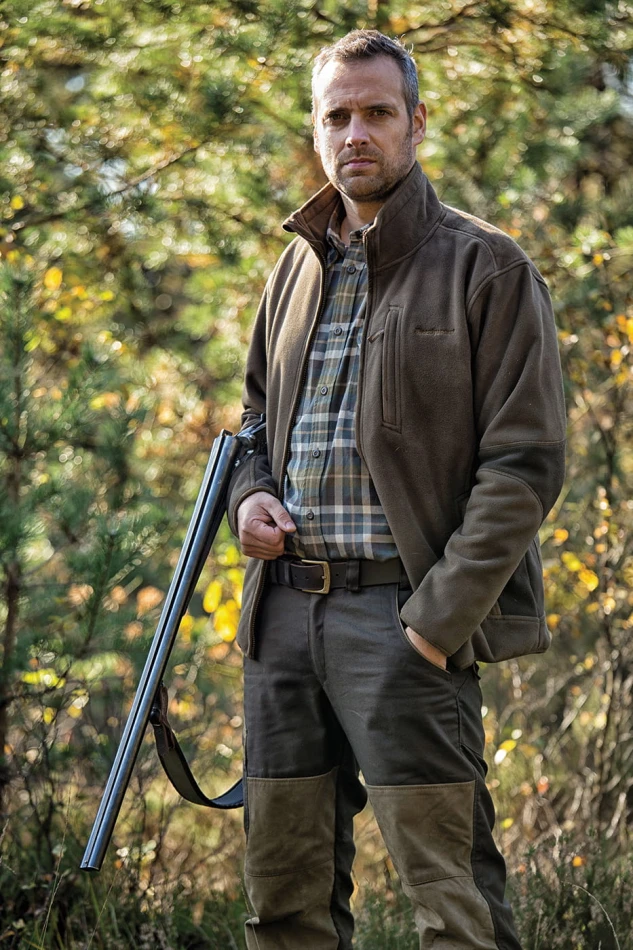 Gamekeeper Bonded Fleece Jacket, kolor: 380 - Canteen