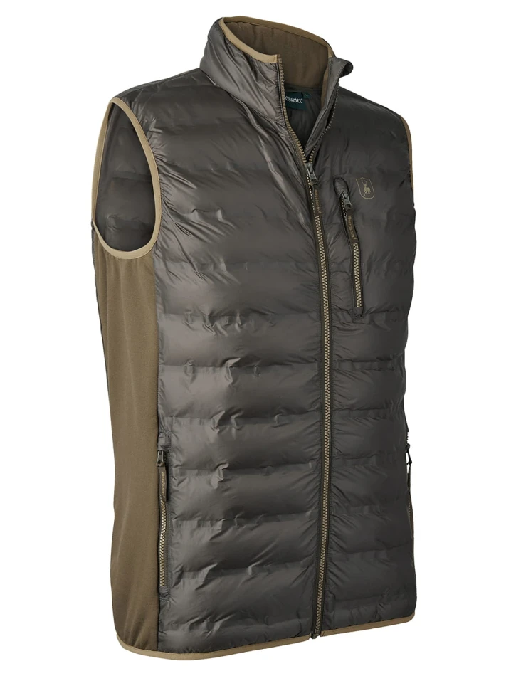 Deer Padded Waistcoat, kolor: 319 - peat