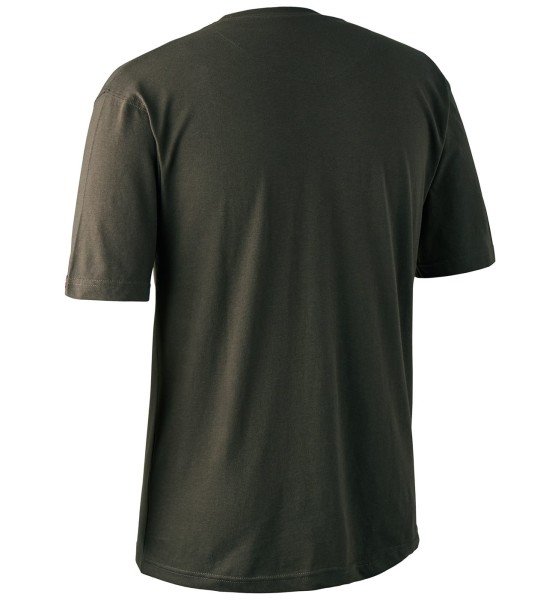 Logo T-Shirt S/S, kolor: 378: - Bark Green