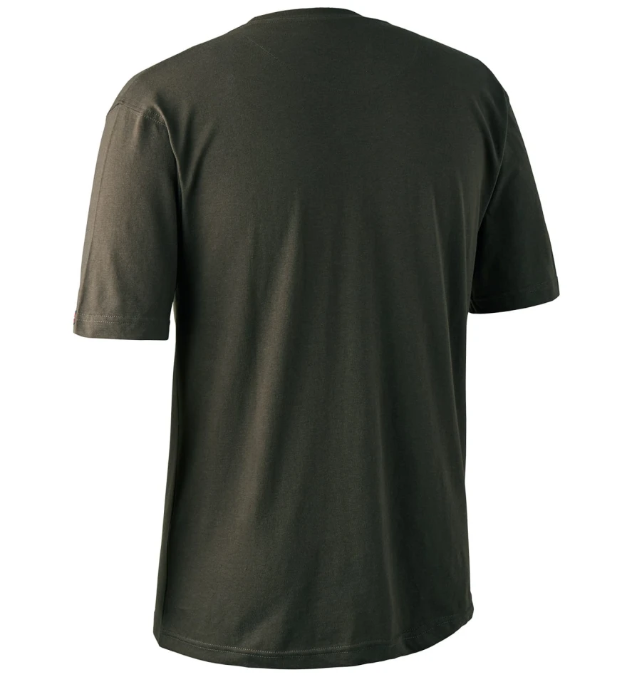 Logo T-Shirt S/S, kolor: 378: - Bark Green