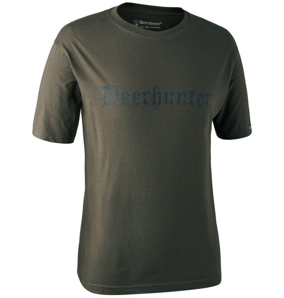 Logo T-Shirt S/S, kolor: 378: - Bark Green