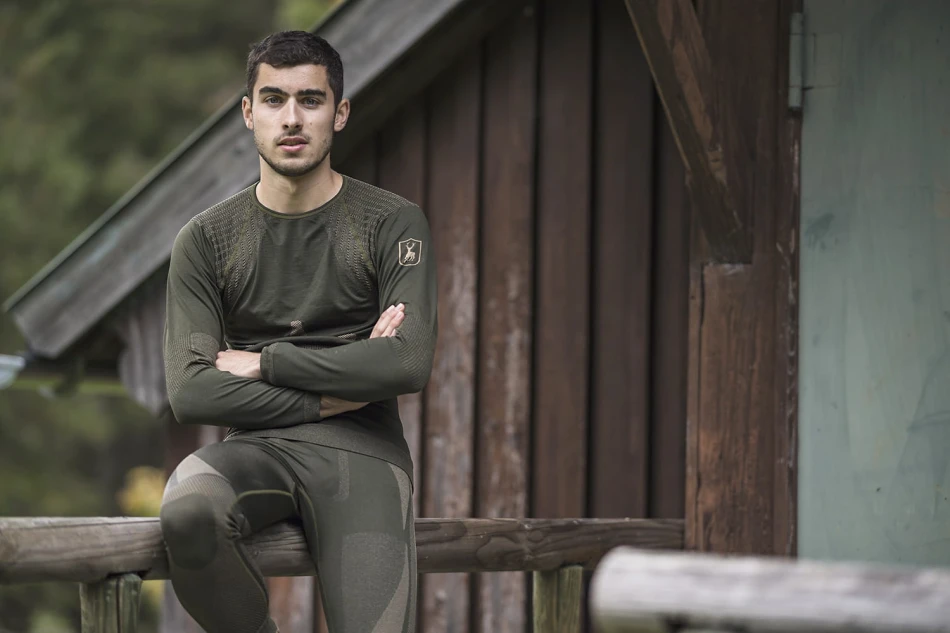 Mens Performance Underwear Set, kolor: 350-Forest Night