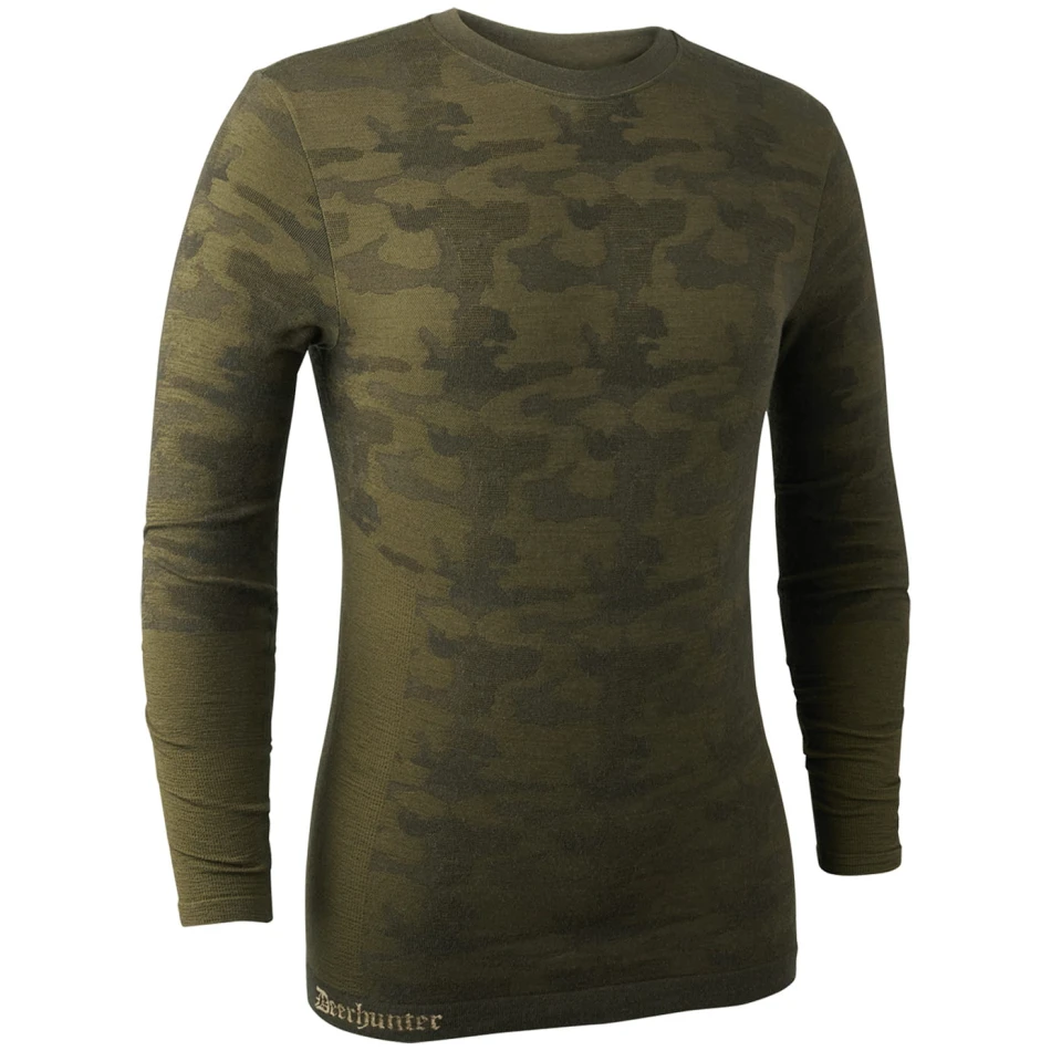 Camou Wool Underwear Shirt, kolor: 370-Beech Green