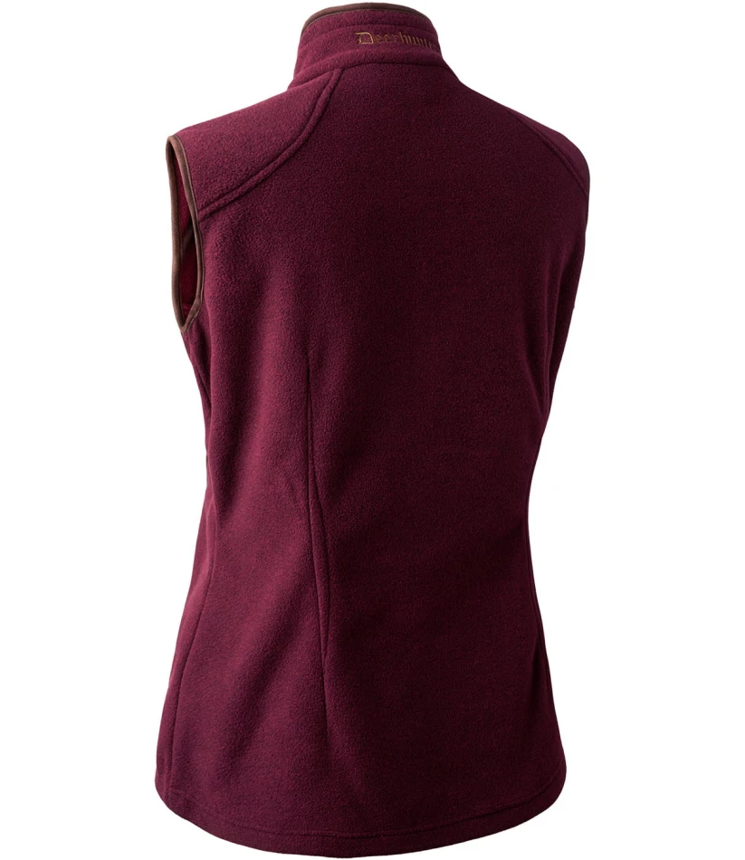 Lady Josephine Fleece Waistcoat, kolor: 471-Burgundy