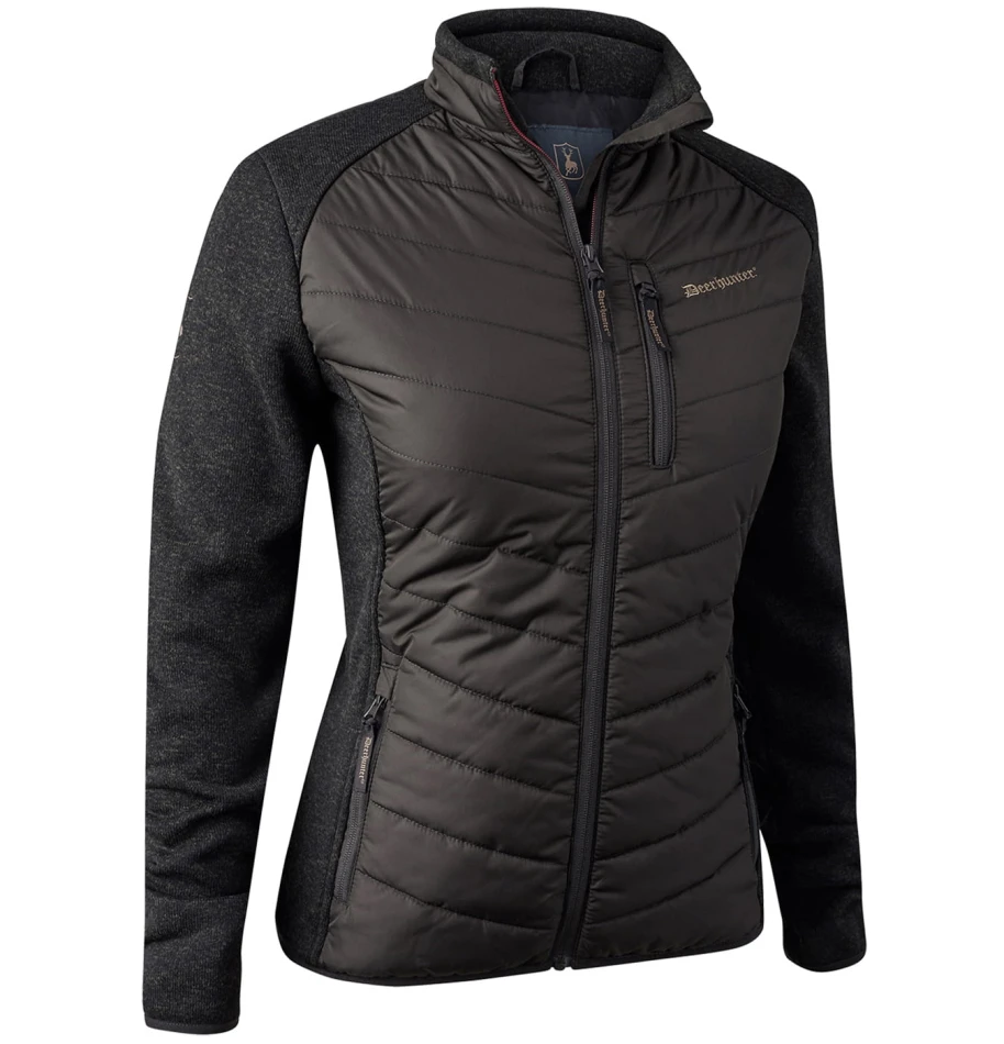 Lady Caroline Padded Jacket, kolor: 571-Brown Leaf