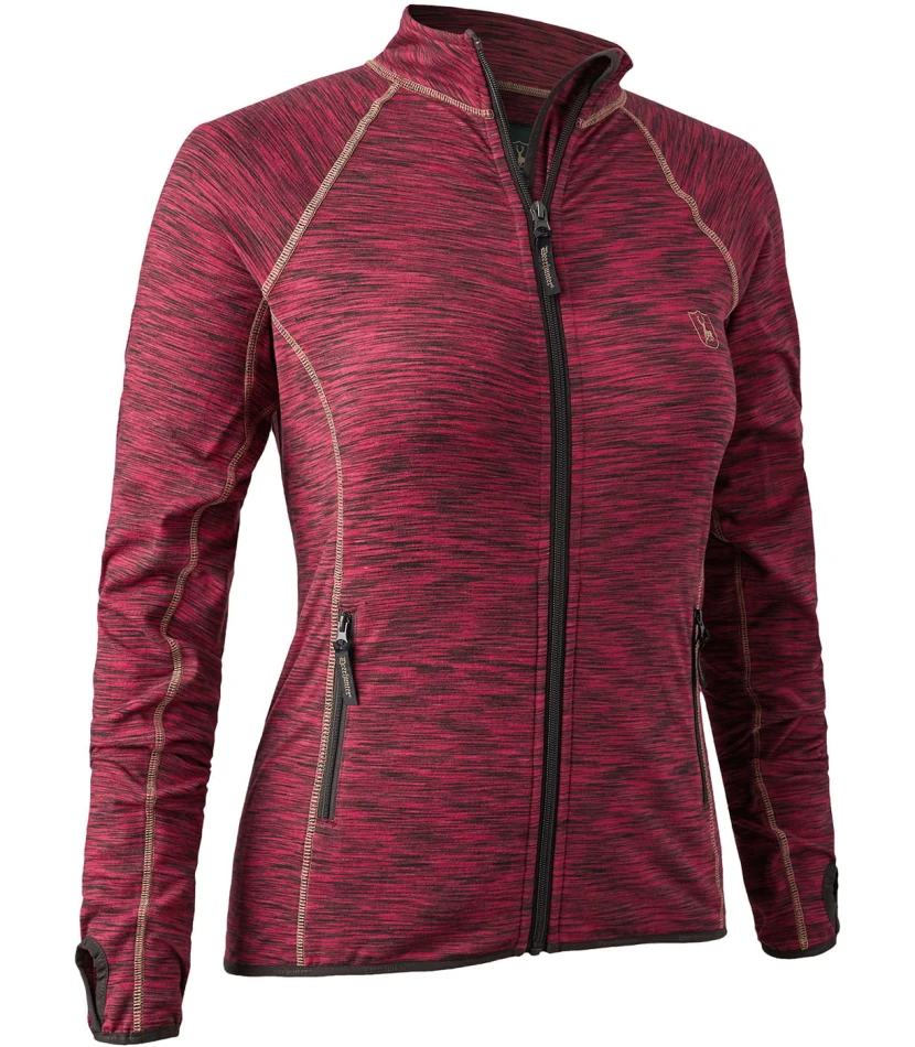 Lady Insulated Fleece, kolor: 45479 - Red Melange