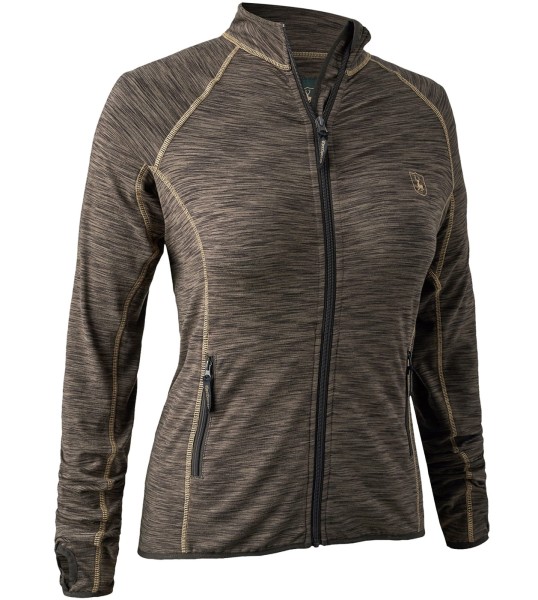 Lady Insulated Fleece, kolor: 556-Brown Melange