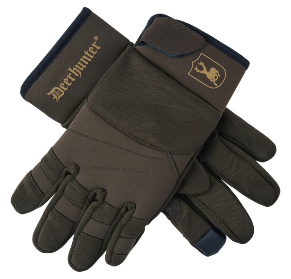 Discover Gloves w. Silicone Grip, kolor: 385-Beluga