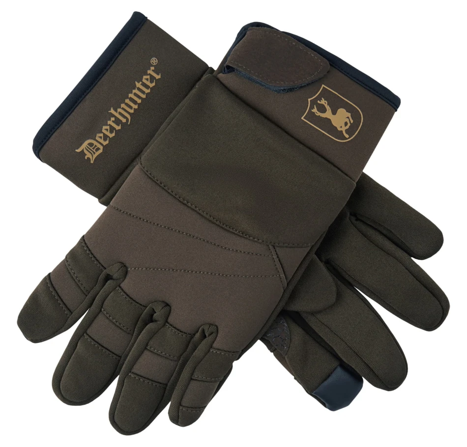 Discover Gloves w. Silicone Grip, kolor: 385-Beluga