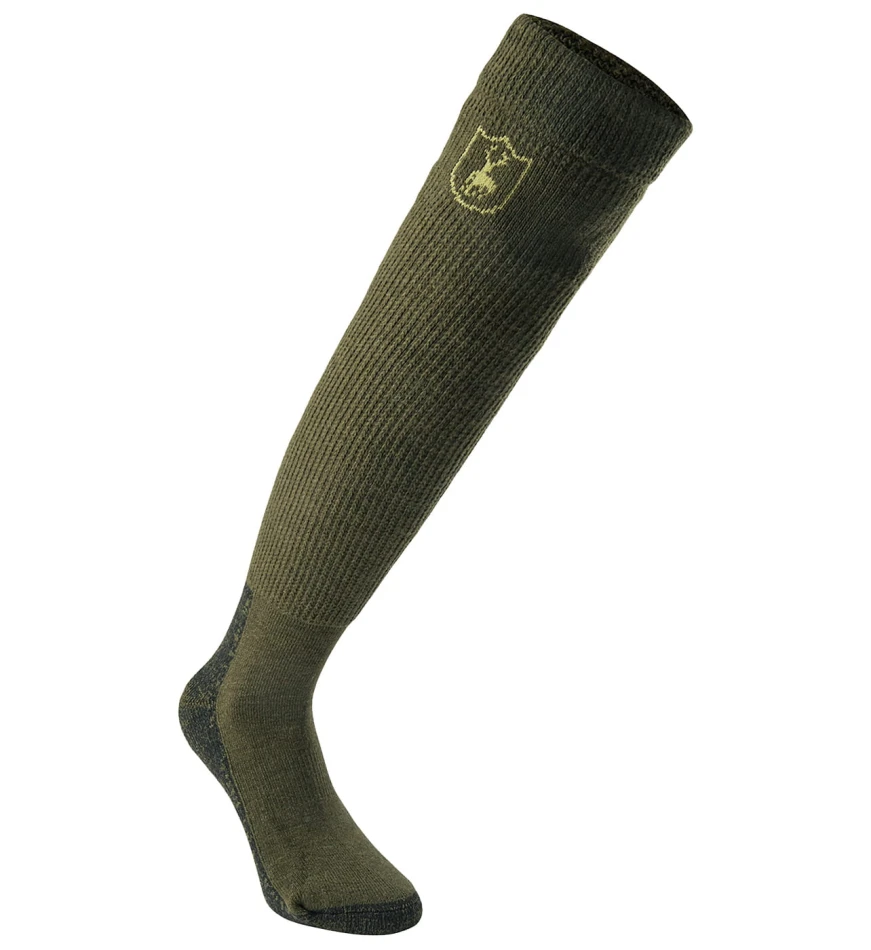 Wool Socks Deluxe - Long, kolor: 360-Green Leaf