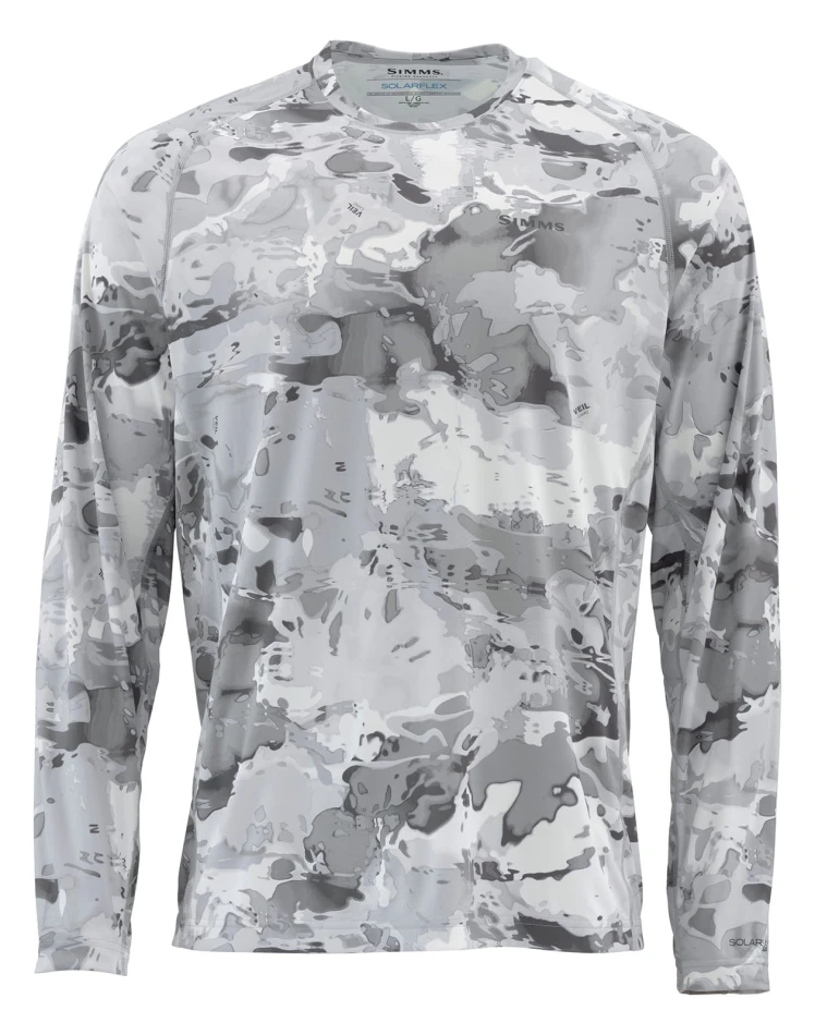 Solarflex Crewneck Prints, kolor: 069 - Cloud Camo Grey