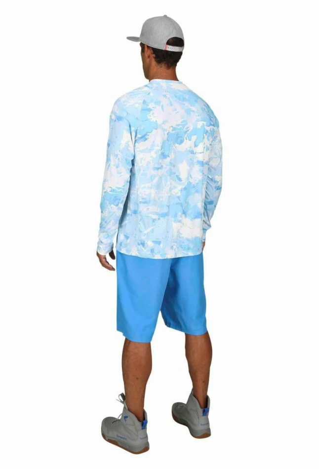 Solarflex Crewneck Prints, kolor: 940 - Cloud Camo Blue