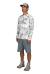 Solarflex Crewneck Prints, kolor: 069 - Cloud Camo Grey