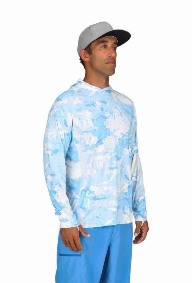 Solarflex Hoody Print, kolor: 940 - Cloud Camo Blue