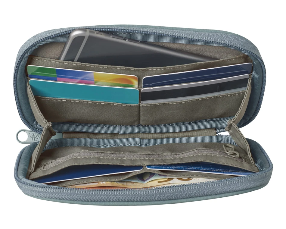 Kanken Travel Wallet, kolor: 664 - Frost Green