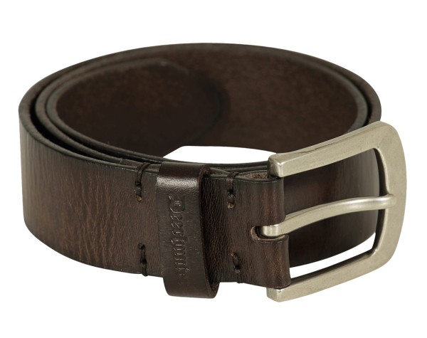 Leather Belt, kolor: 583-Dark Brown