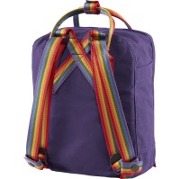 Kanken Rainbow Mini, kolor: 580-907 - Purple/Rainbow Pattern