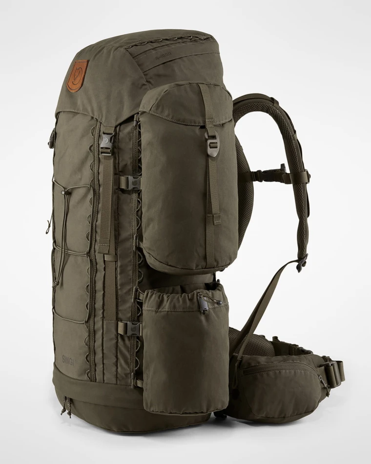 Singi Side Pockets, kolor: 633-Dark Olive + Singi Gear Holder, kolor: 633-Dark Olive