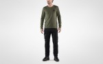 Forever Nature Badge LS T-Shirt, kolor: 246 - Tarmac