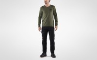 Forever Nature Badge LS T-Shirt, kolor: 246 - Tarmac