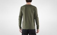 Forever Nature Badge LS T-Shirt, kolor: 246 - Tarmac