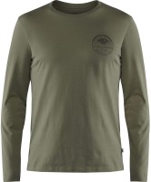Forever Nature Badge LS T-Shirt, kolor: 246 - Tarmac