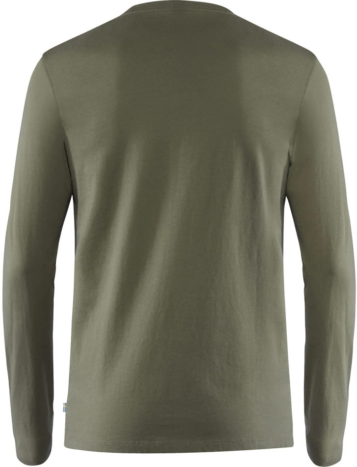 Forever Nature Badge LS T-Shirt, kolor: 246 - Tarmac