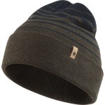 Classic Striped Knit Hat, kolor: 633-555 - Dark Olive - Dark Navy