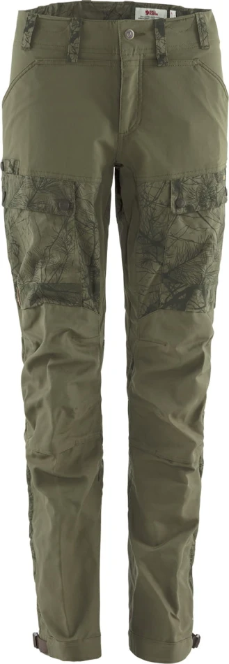 Lappland Hybrid Trousers, kolor: 626-625 - Green Camo-Laurel Green