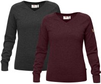 Fjallraven Sormland V-Neck Sweater W, mix kolorów