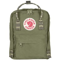 plecak Kanken Mini, kolor:  620-913 - Green Folk Pattern