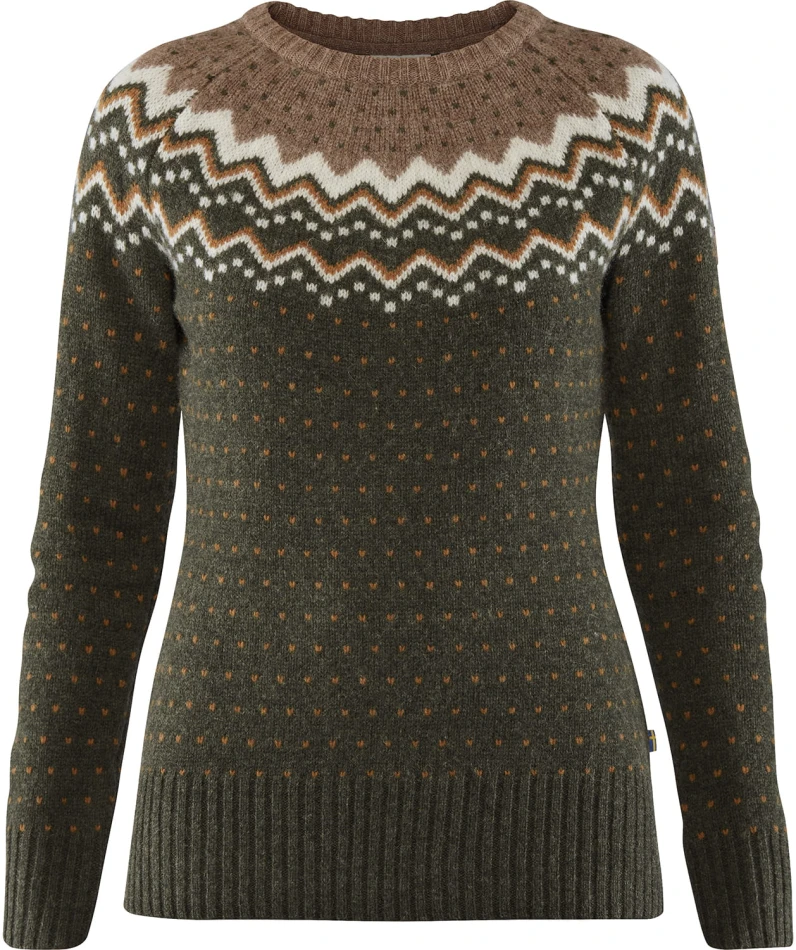 Fjallraven Ovik Knit Sweater W, kolor: 662 - Deep Forest