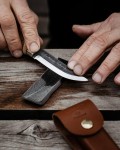 Sharpening Stone With Leather Case