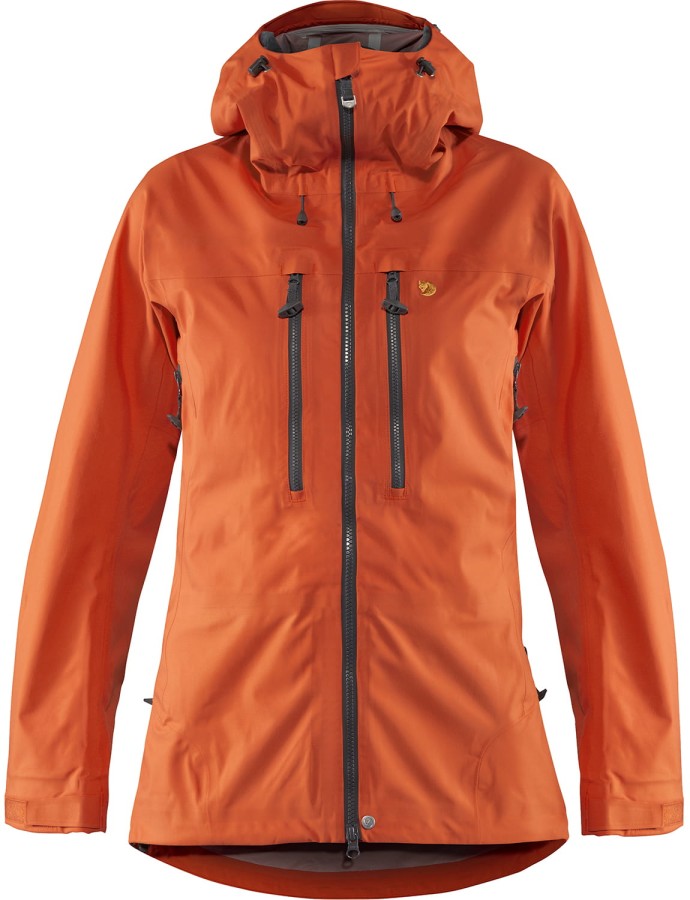 Fjallraven Bergtagen Eco-Shell Jacket W, kolor: 208 - Hokkaido Orange, 1