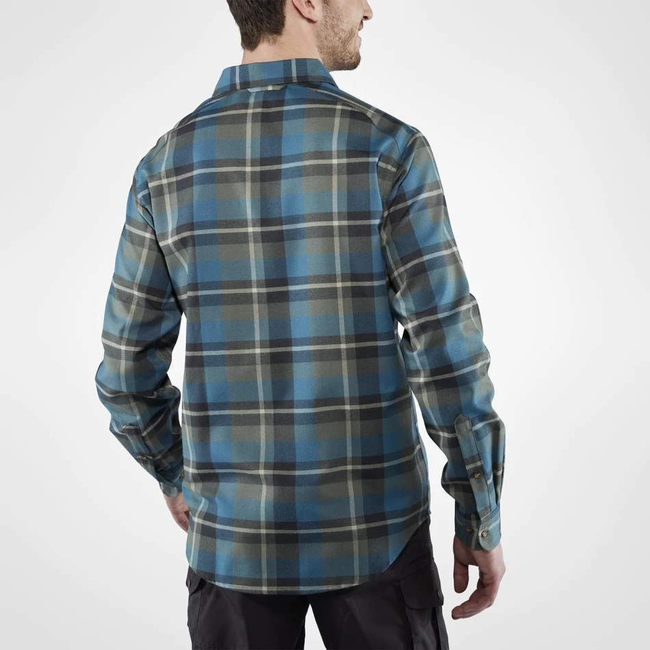 Fjallraven Fjallglim Shirt, kolor: 534-543 - Indigo Blue-Dawn Blue