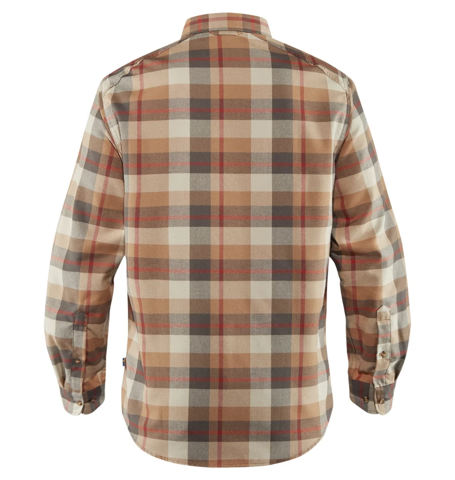 Fjallraven Fjallglim Shirt LS, kolor: 227-Dark Sand