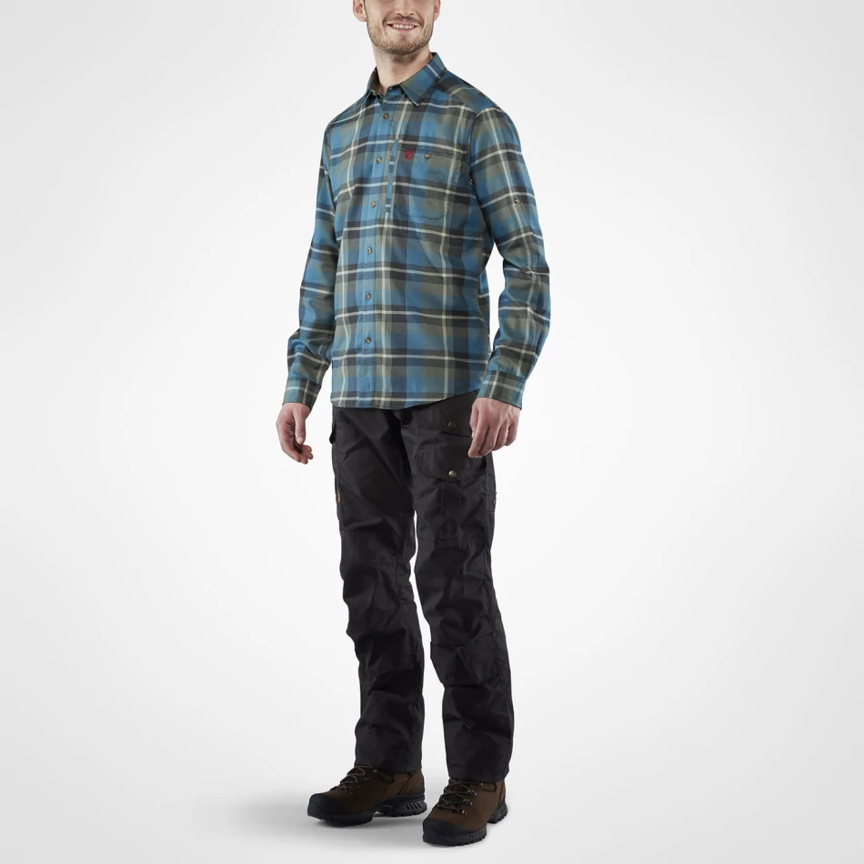 Fjallraven Fjallglim Shirt, kolor: 534-543 - Indigo Blue-Dawn Blue