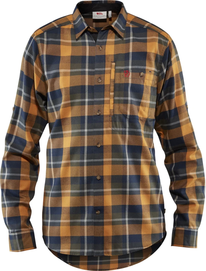 Fjallraven Fjallglim Shirt LS, kolor: 662-Deep Forest