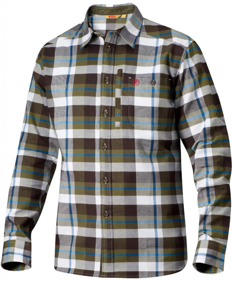 Fjallraven Fjallglim Shirt LS, kolor: 620 - Green