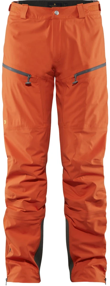 Bergtagen Eco-Shell Trousers, kolor: 208 - Hokkaido Orange