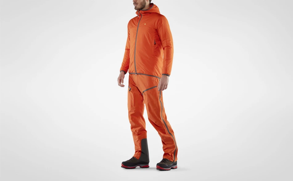 Bergtagen Eco-Shell Trousers, kolor: 208 - Hokkaido Orange