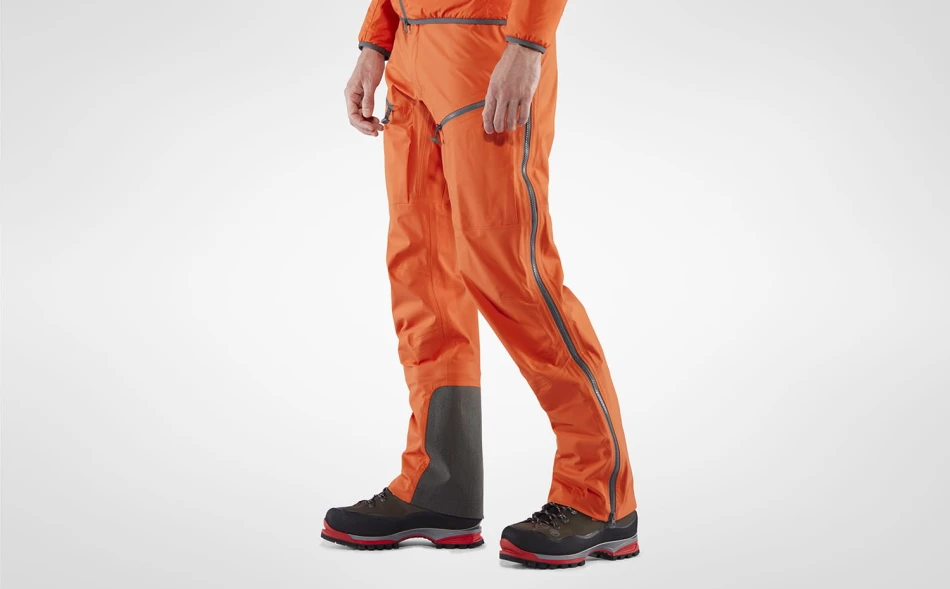Bergtagen Eco-Shell Trousers, kolor: 208 - Hokkaido Orange