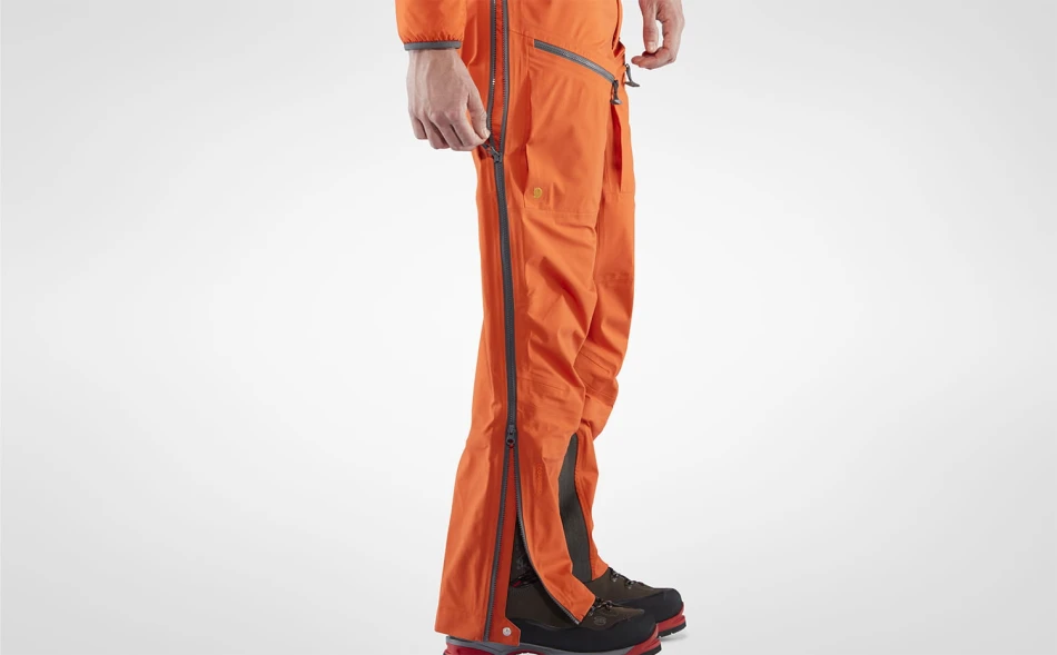 Bergtagen Eco-Shell Trousers, kolor: 208 - Hokkaido Orange