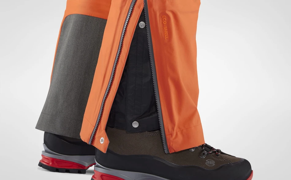 Bergtagen Eco-Shell Trousers, kolor: 208 - Hokkaido Orange