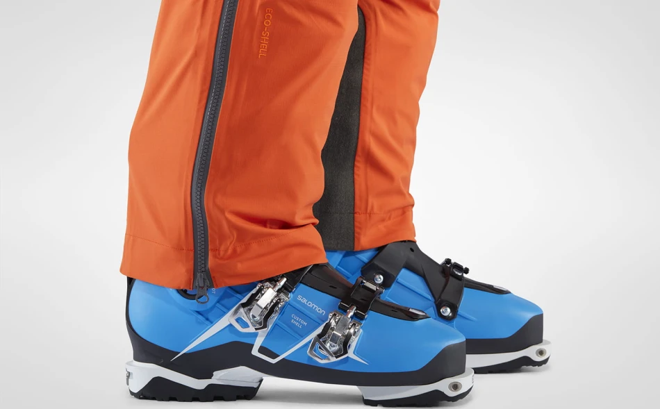 Bergtagen Eco-Shell Trousers, kolor: 208 - Hokkaido Orange