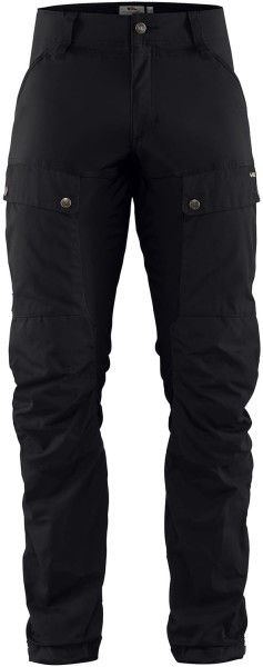 Fjallraven Keb Trousers Regular, kolor: 550-550 - Black-Black