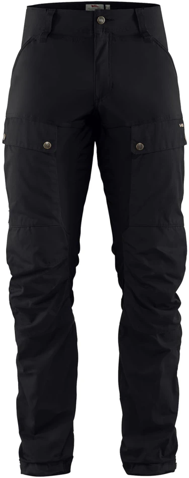Fjallraven Keb Trousers Regular, kolor: 550-550 - Black-Black