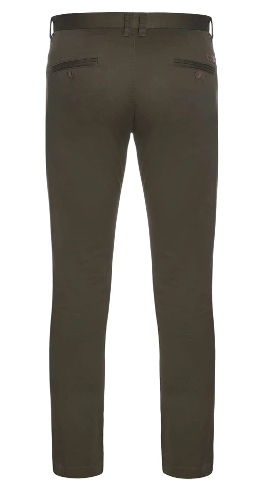 719 - Spodnie, kolor: dark olive - brąz