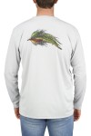 Solar Tech Tee kolor: 078 - Muskie Fly Sterling